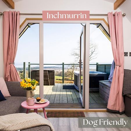 Bonnie Barns - Adults Only Luxury Lodges With Hot Tubs Luss Eksteriør billede