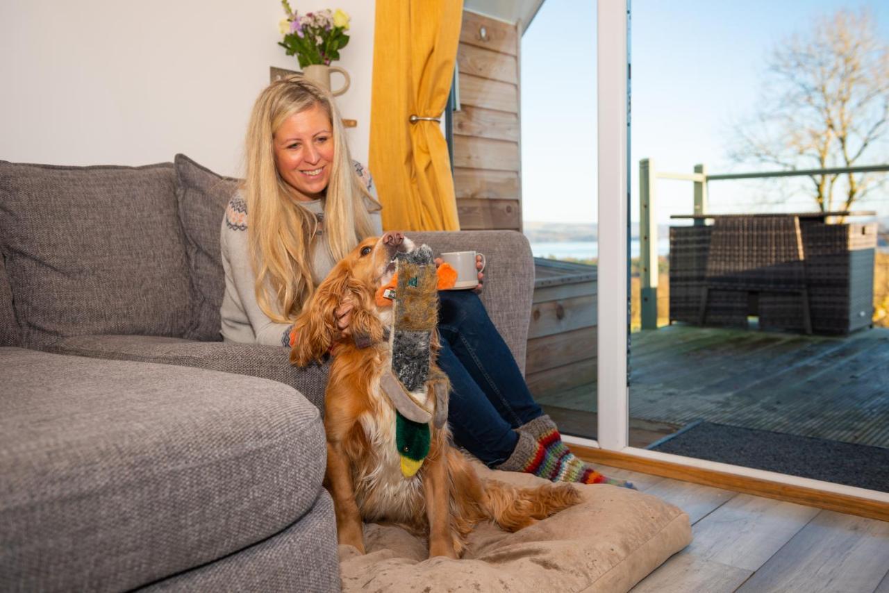 Bonnie Barns - Adults Only Luxury Lodges With Hot Tubs Luss Eksteriør billede