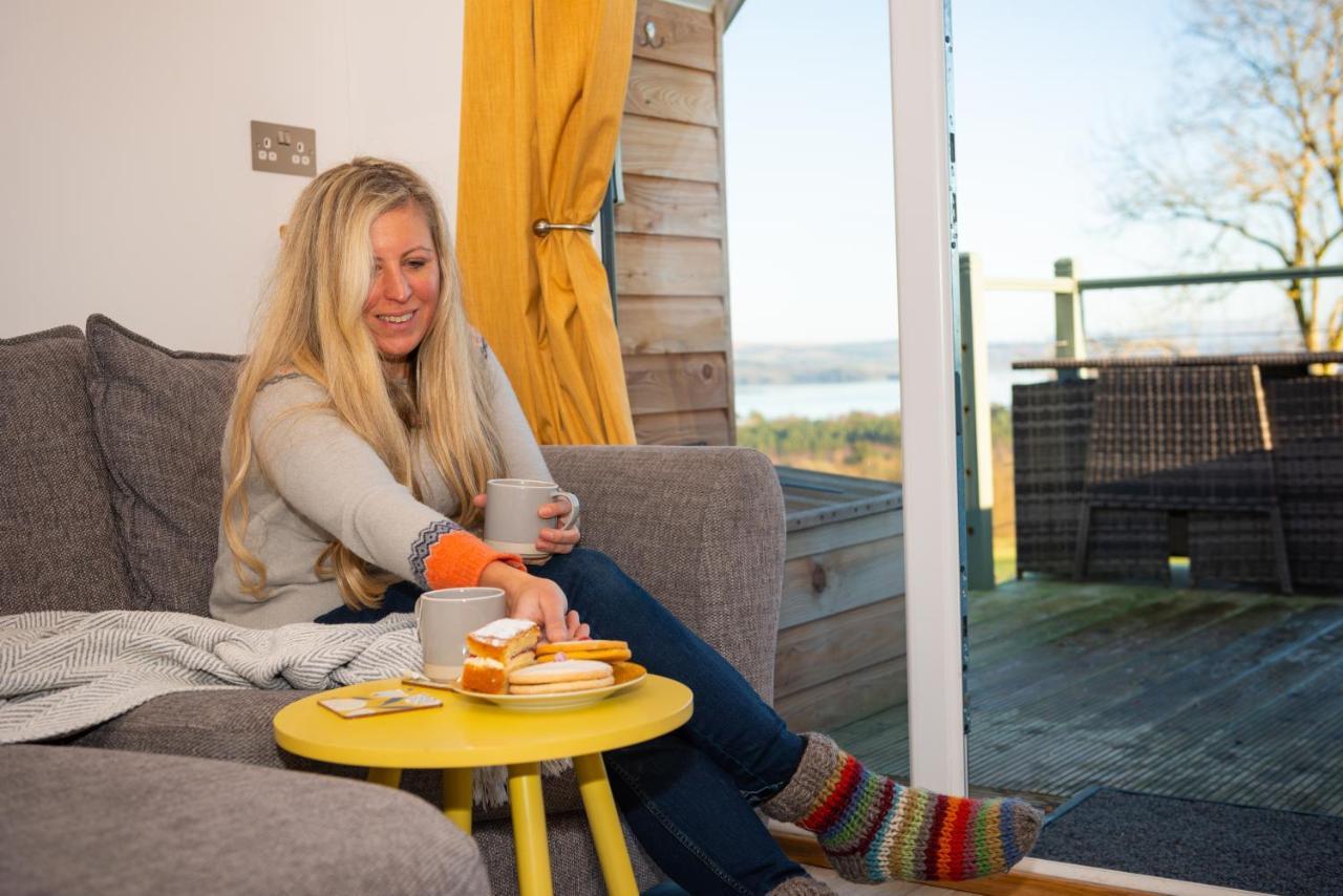 Bonnie Barns - Adults Only Luxury Lodges With Hot Tubs Luss Eksteriør billede