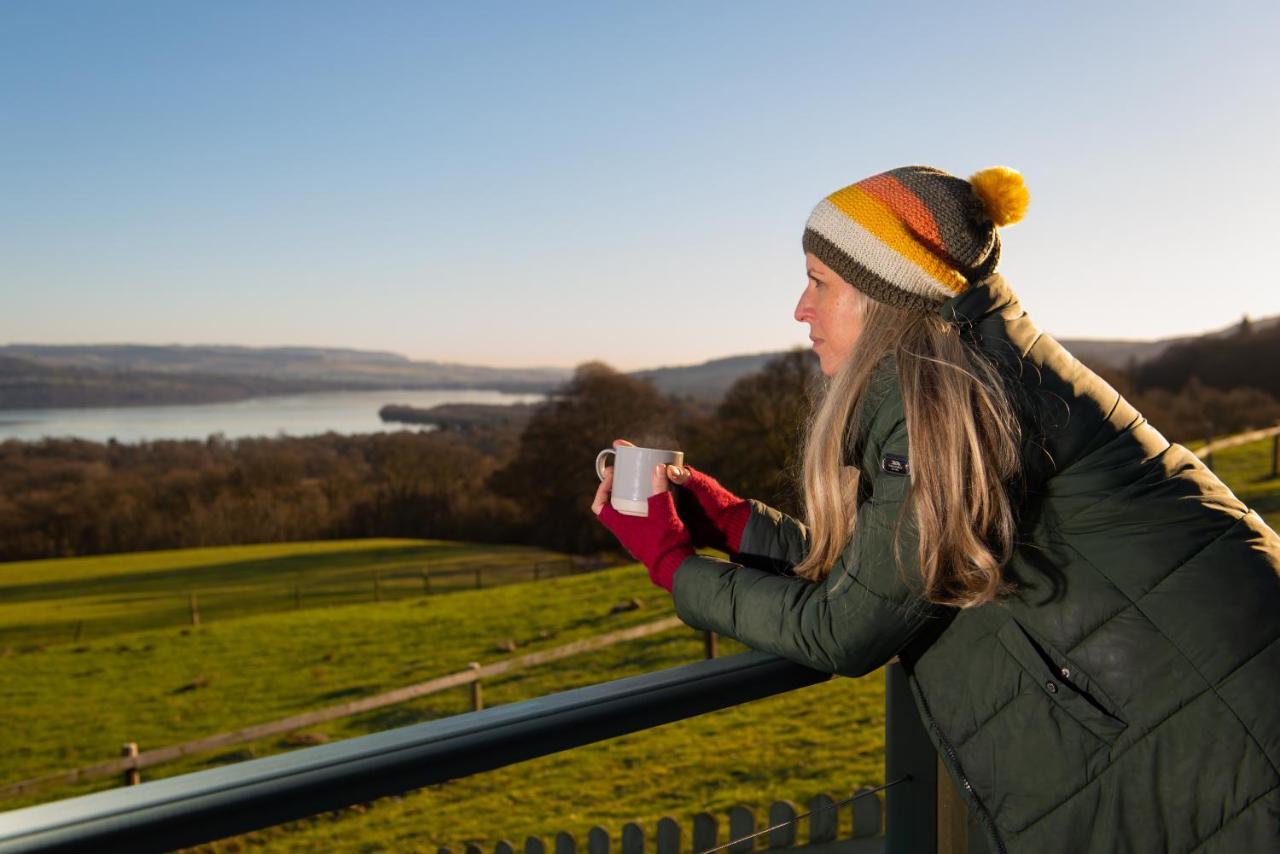 Bonnie Barns - Adults Only Luxury Lodges With Hot Tubs Luss Eksteriør billede