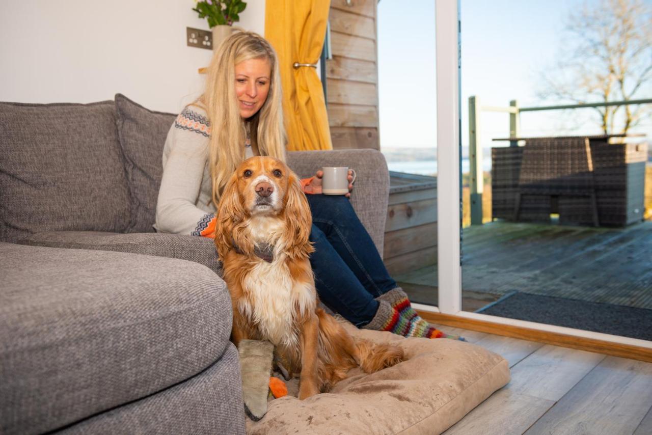 Bonnie Barns - Adults Only Luxury Lodges With Hot Tubs Luss Eksteriør billede