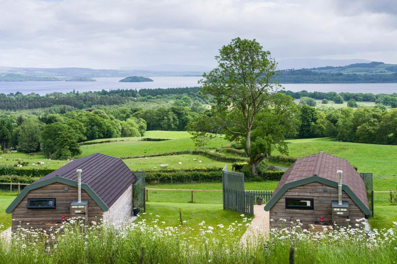 Bonnie Barns - Adults Only Luxury Lodges With Hot Tubs Luss Eksteriør billede