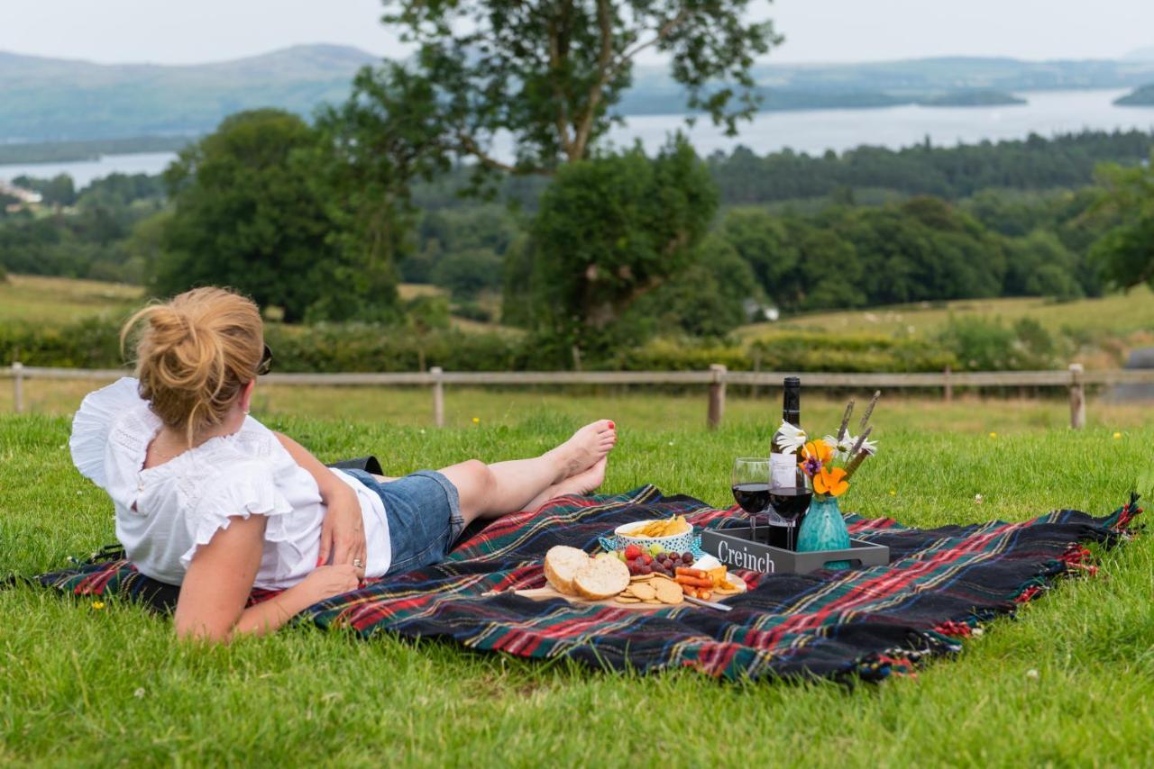 Bonnie Barns - Adults Only Luxury Lodges With Hot Tubs Luss Eksteriør billede